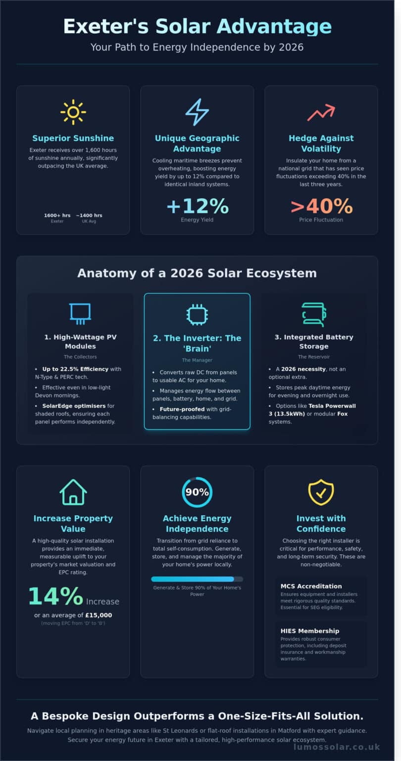 Solar Panels Exeter: The Definitive 2026 Guide to Home Energy ...