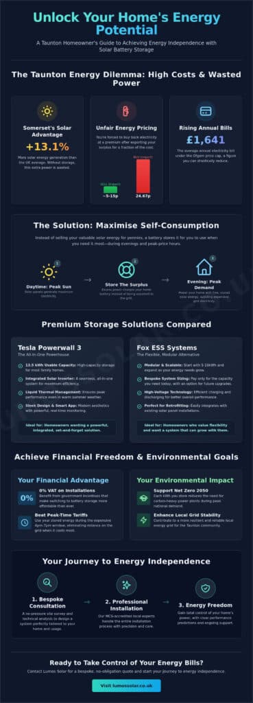 Solar Battery Storage Solutions Taunton: Achieve 2026 Energy Freedom ...